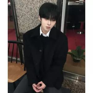 마인드브릿지 ON두굿 캐시미어 세미 오버핏 하프 코트 - 3color