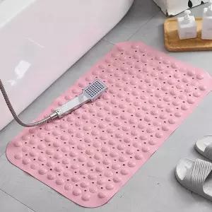 [셀러에이드]핑크 미끄럼방지욕실매트 화장실매트 화장실발판