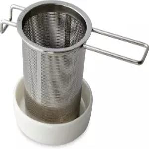 포라이프 엑스트라 파인 티 인퓨저 및 접시 세트