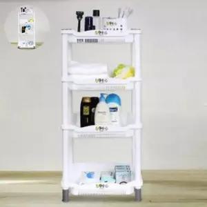 코너 선반 4단 스탠드 욕실 수납 정리 거치대 받침대