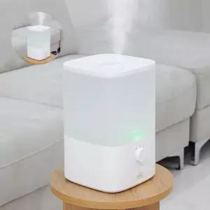 레이나4524 복합식 가습기 대용량 초음파 가열식 무드등기능 4L