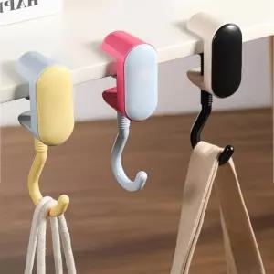 가방용 투루투 3개 조절식 책상 걸이 드릴링 백 없음 다양한 두께의 테이블 배낭 헤드폰 우산 지갑 열쇠