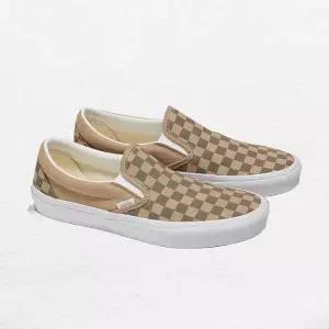 [반스]클래식 슬립온 - 캔버스 블록 브라운 / VN0A2Z41DFM1