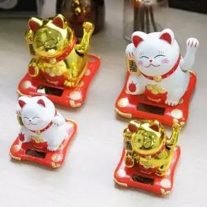 [셀러에이드]업소 일본 복고양이 인테리어 소품 장식 마네키 GWM 흙인형