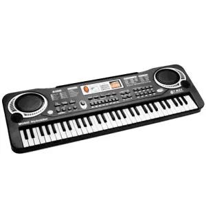 디지탈 키보드 전자 건반 휴대용 키 피아노 음악 61 미니 마이크 초보자용