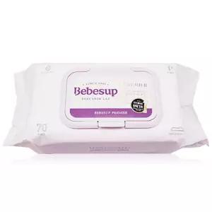 베베숲 아기물티슈 프리미어 70매 캡형 6입