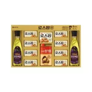 [셀러에이드]명절 선물세트 로스팜 햄 참기름 포도씨유 1세트