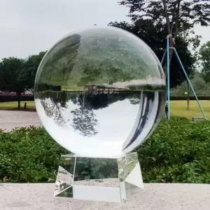 스톤 파워 구슬 공나무받침 원형 대형 크리스탈구 힐링 광물