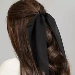 쉬폰 리본 곱창밴드 쉬폰리본곱창끈 여성리본곱창밴드