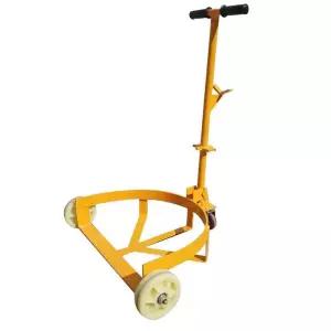 드럼통 구르마 운반 수동픽커 수동 작업장 트레이 거치대