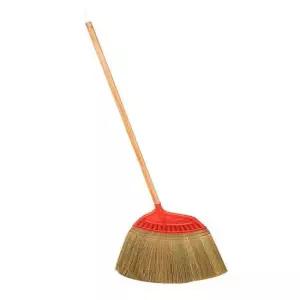 원목 손잡이 갈대 빗자루 1P 학교 현관 청소 갈대비