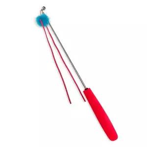 [하프클럽/알티피아]고양이 밍크 샴무드 2단 낚시대 1P 스틱 사냥 장난감