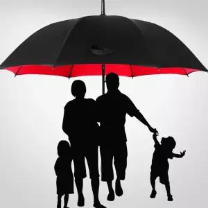 2겹 초대형 우산 골프 의전용 장 방풍