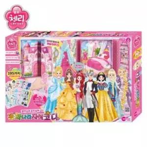 옷입히기장난감 자석인형 옷입히기 동화나라 자석코디 파티 드레스