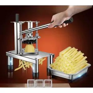 감자튀김 슬라이서 무채 수동 컷팅기 튀김 절단기 고구마