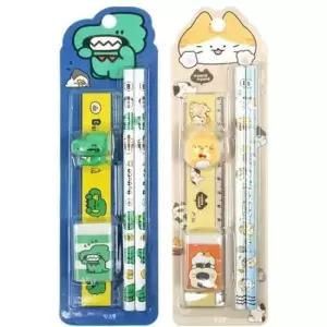 냥냥 부부 캐릭터 문구세트 사무용 문구 사랑스러운 디자인 예쁜 필기구