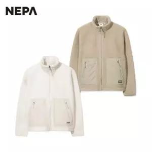 네파 공식 여성 부클 크롭 플리스자켓 7L86160 455895