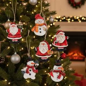 크리스마스 오너먼트 세트 ver.3 산타스노우맨 트리 장식 장식품