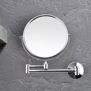 욕실 면도거울 벽붙이 회전 염색확대 AJBATH 도경 실경 붙이용 확대경 화장실 회전경