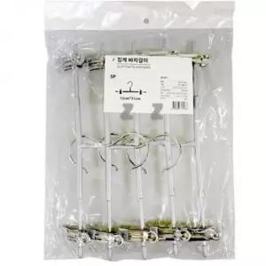 [생활] 5p 치마 바지걸이 슬랙스 옷걸이 행거 집게 정장