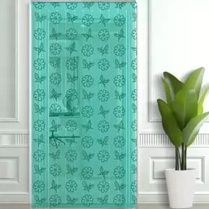 아로마향 꽃나비 파리문발 현관문 출입문 발 현관비닐