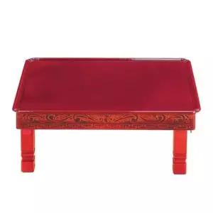 단청공예 유희 직사각 접이식 8인 밥상