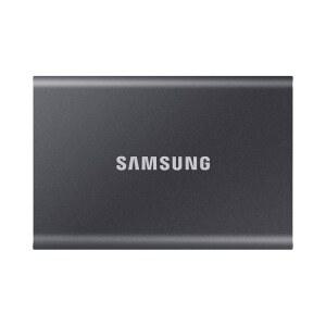 삼성 T7 포터블 SSD - 2TB USB 3.2 2세대 외장 티타늄 그레이(MU-PC2T0T / WW)
