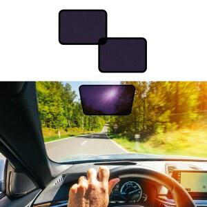 KOCZIL 스퀘어 정적 접착 자동차 창문 그늘막, 윈드실드 및 사이드 윈도우 u2013 유니버설 핏(9.84인치 x 7.09인치) 운전석 햇빛 가리개, 눈부심 방지 창 커버,