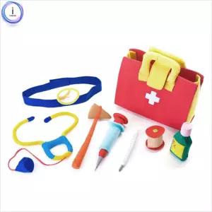 h74 의사 놀이 빨강가방 4011병원 주사 진료 진찰 세트 직업 체험장난감 역할