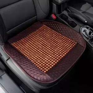 [CAR] 자동차 방석 원목 구슬 시트 브라운