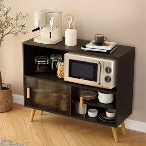 그릇장 클래식 원목 주방 찬장 수납장 홈카페 북유럽 빈티지