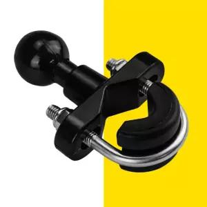 오토바이 핸들바 U 볼트 마운트 베이스 키트 액세서리 2.2cm 볼 클램프 브래킷 전화 거치대 쉽게 설치