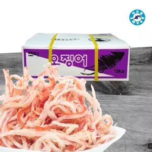 홍진미 10kg 참진 건어물 반찬용 건어채 진채 진오징어 오징어채 맛진채 밑반찬 도시락 마른