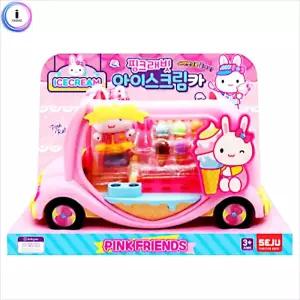 세주토이 핑크래빗 아이스크림카자동차장난감 아이스크림 놀이 역할 어린이