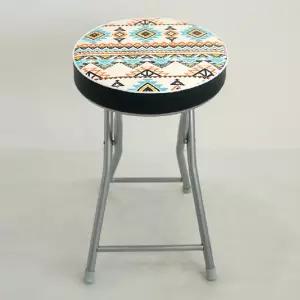 CYK 원형 쿠션 스툴 인디언의자 체어 인테리어 바의자 식탁