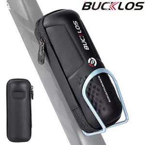 BUCKLOS 자전거 도구 가방 다기능 보관 상자 휴대용 병 방수 도로 MTB 수리 키트