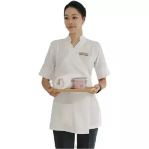 미용 유니폼 에스테틱 단체복 뷰티 마사지 피부관리사 정장 옷 미용사 근무복 식당