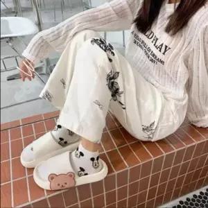 [라일리] Rly 캐릭터 슬리퍼 푹신한 쿠션 사무실 여성실내화 용