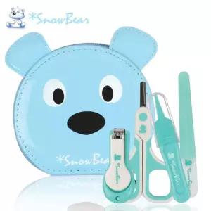 스노우베어 신생아 안전손톱깍이 4종세트이 아기이 깍이 용품 출산준비 정리 가위