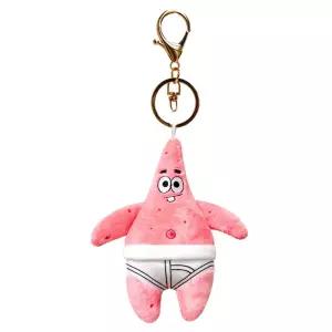 네모바지 스폰지밥 가방고리 팬티 ver(뚱이)캐릭터인형 키링 봉제키링 열쇠 장식