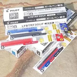 지워지는볼펜심 파이롯트 프릭션 0.38 3색볼펜 멀티펜 리필심 30개입