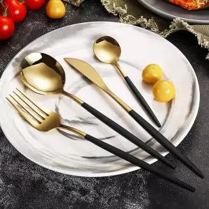 테이블앤 6인 커트러리 세트 24p 홈파티 스푼 포크스텐커트러 숟가락 나이프