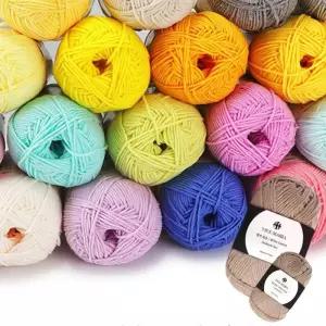 44종 밀키 뜨개실 가볍고 부드러운 실 인형 가방 악세서리 공방 뜨개실 뜨개실 목도리실 소품실 내열성