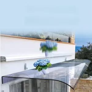 렉산 캐노피 투명 비가림막 두께 아크릴 어닝 발코니 농막 지붕 방수 빗물받이 차양 현관