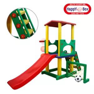 해피 플레이세트 B미끄럼틀 완구 어린이 유아동 실내용 놀이이기구 키즈카페 마당