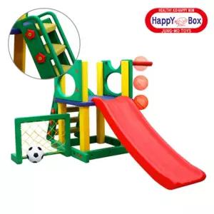 해피 플레이세트 A미끄럼틀 완구 어린이 유아동 실내용 놀이이기구 키즈카페 마당