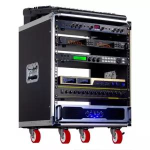 오디오 콘솔랙 케이스 하드 음향장비 보관함 콘솔 무대 고급