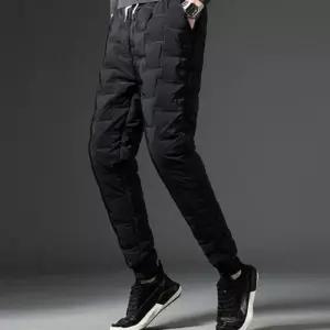 [라일리의류] Rly 기모 조거 남성 패딩 겨울 바지 작업 방한