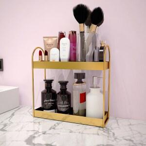 정리 세면대 욕실 정리함 철제 정리대 북유럽풍디자인