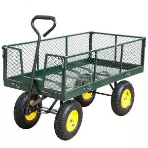 네발 난간 손수레 대차 에어펌프 공기 핸드카트 구르마